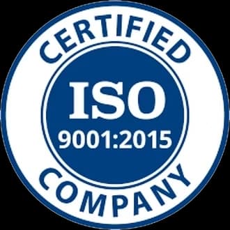 ISO 9001:2015 Certified Company seal of Navamitraa Agri Tech, Hyderabad, Telangana