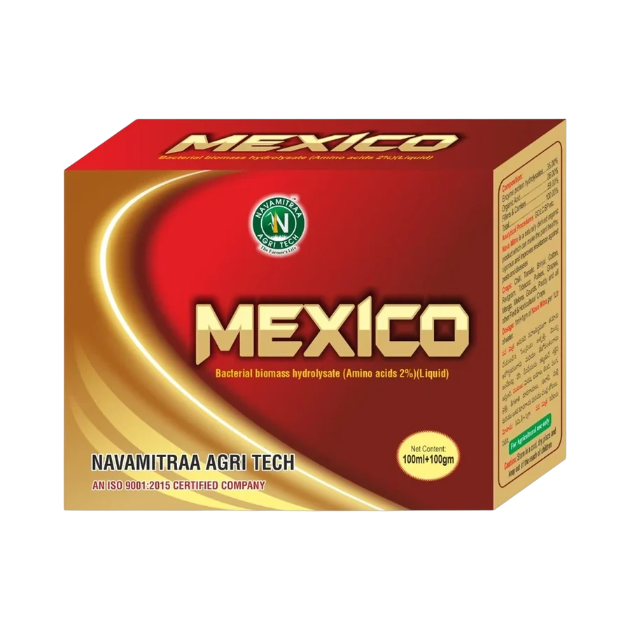 Mexico - Mexico - Bacterial Biomass Hydrolysate pack by Navamitraa Agri Tech